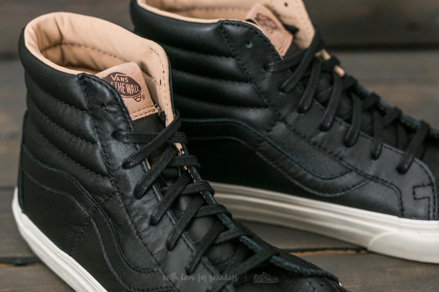 Lux leather vans store