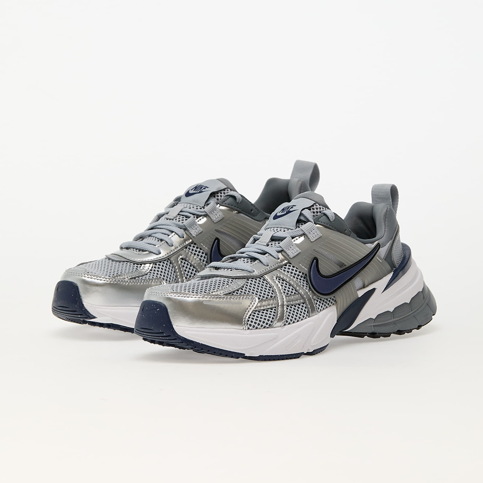 Buty męskie Nike V2K Run Wolf Grey/ Midnight Navy-Cool Grey-White