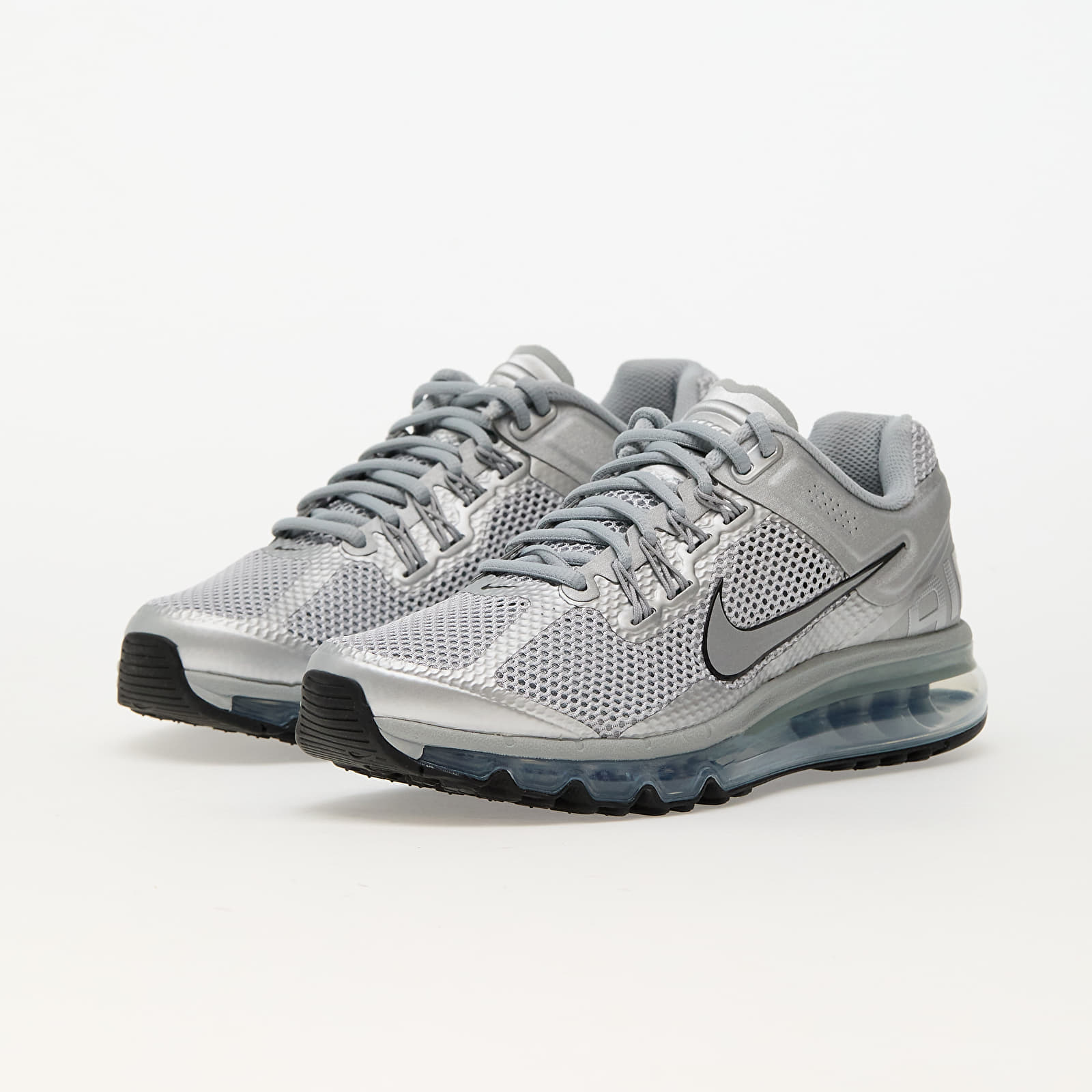 Încălțăminte și sneakerși pentru bărbați Nike Air Max 2013 Metallic Silver/ Metallic Silver-Black