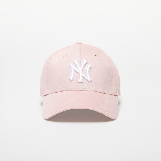 Šiltovka New Era New York Yankees MLB Womens Glitter 9FORTY Adjustable Cap Pink/ White