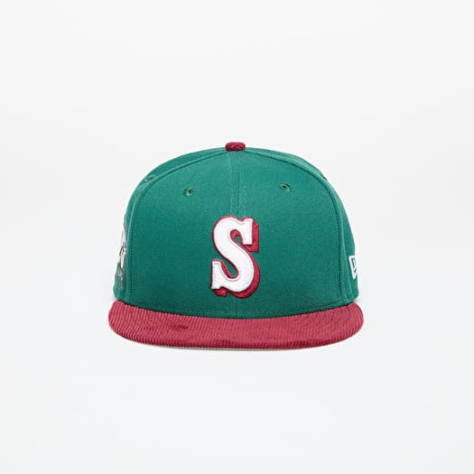New Era Seattle Mariners MLB Contrast Cord 59FIFTY Cap Dark Green