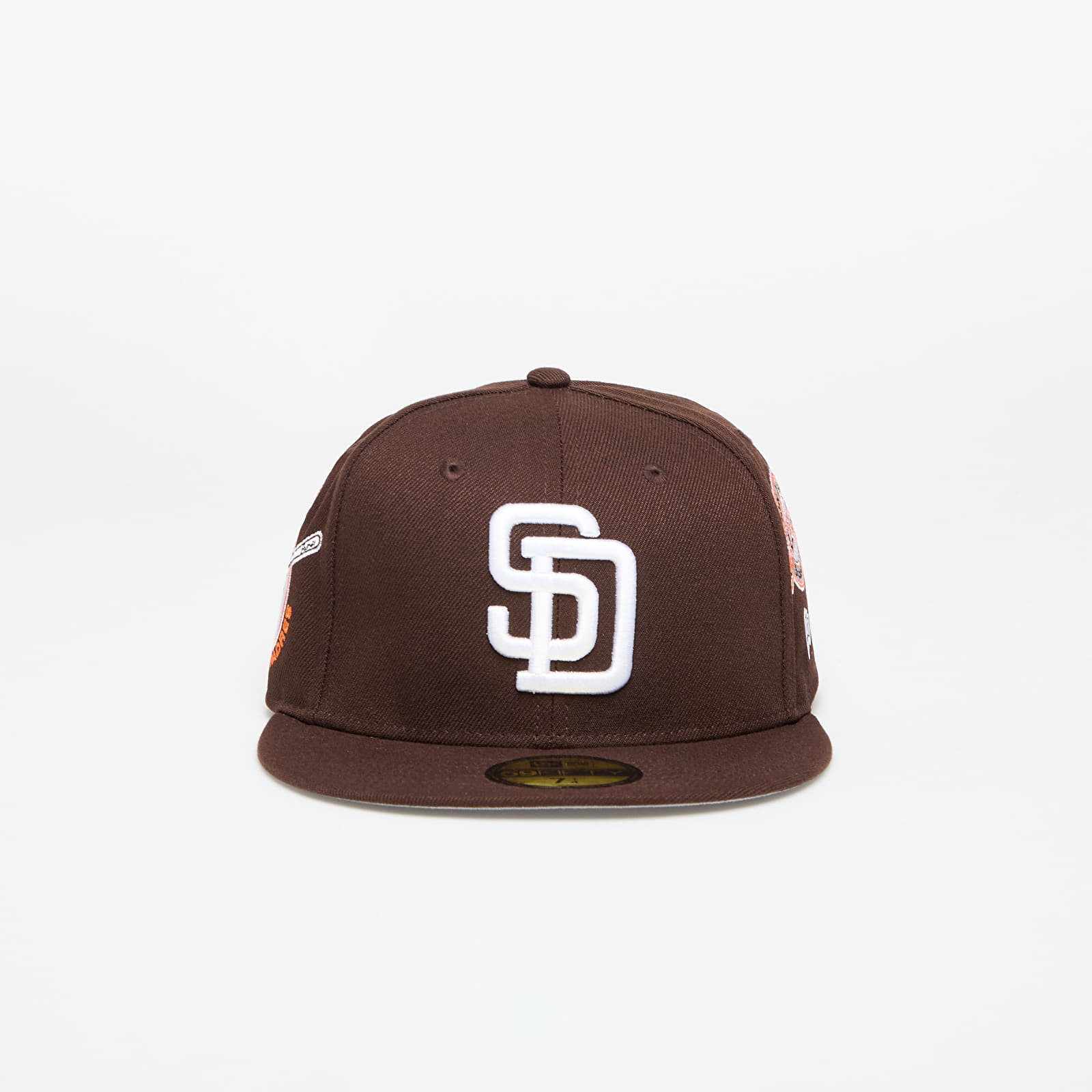 Gorras New Era San Diego Padres MLB Coops Patch 59FIFTY Cap Walnut