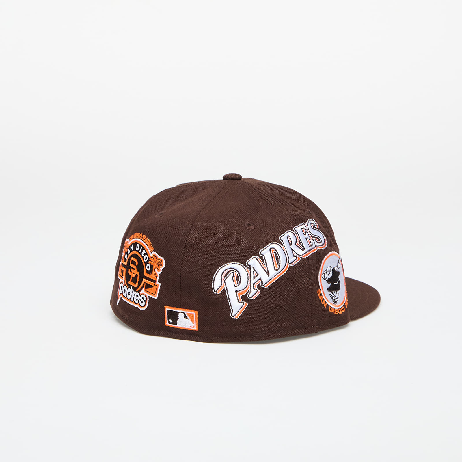 Gorras New Era San Diego Padres MLB Coops Patch 59FIFTY Cap Walnut