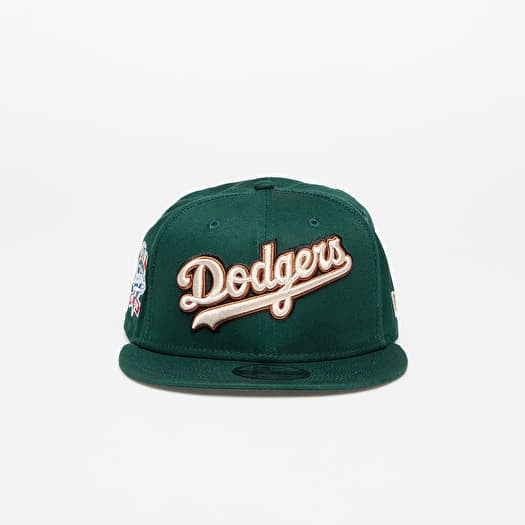 New Era Los Angeles Dodgers MLB Wordmark Patch 9FIFTY Cap Dark Green
