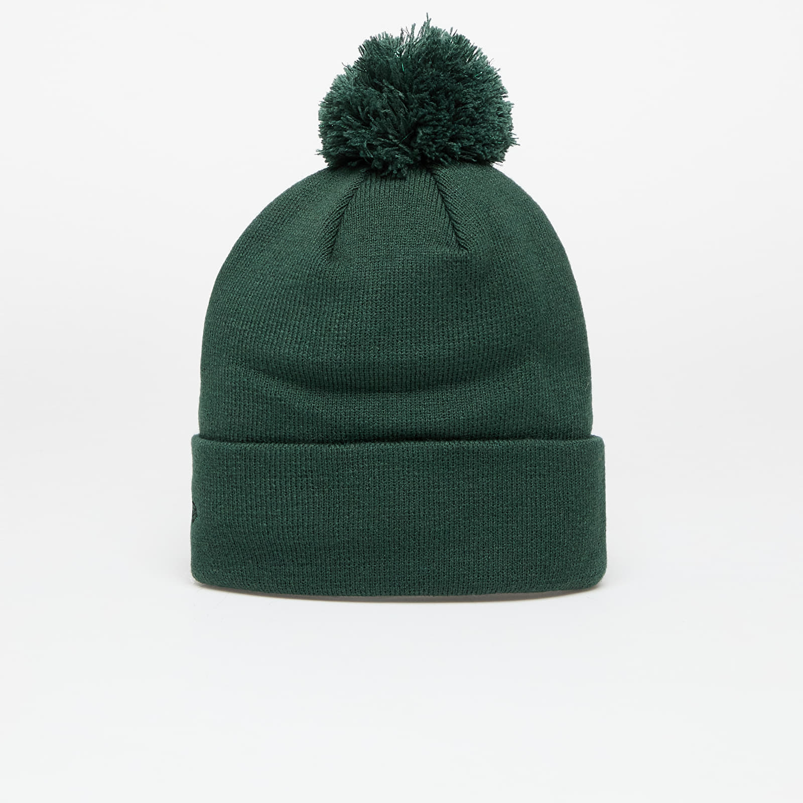 New Era Los Angeles Dodgers Knit Medium Wmns MLB Wmns Metallic Bobble Beanie Dark Green - 1 | YEO