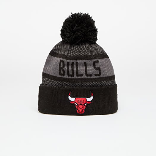 New Era Chicago Bulls Knit Medium NBA Jake Cuff Beanie Graphite/ Dark Graphite