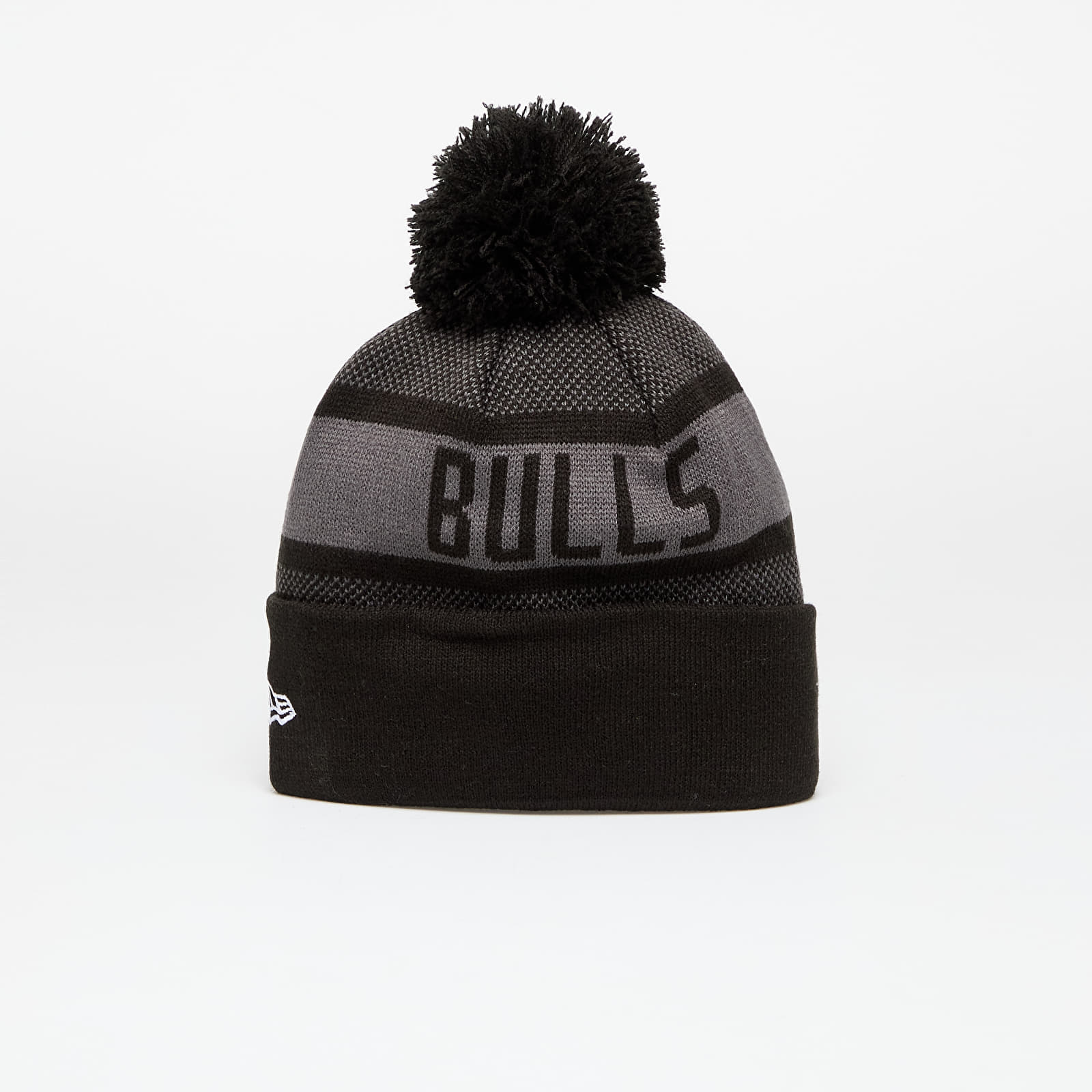 Czapki New Era Chicago Bulls Knit Medium NBA Jake Cuff Beanie Graphite/ Dark Graphite