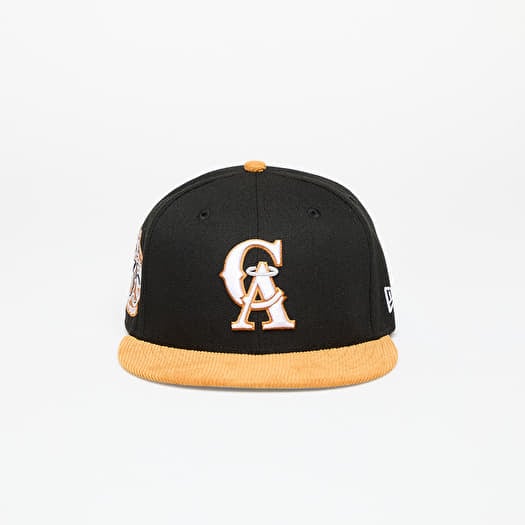New Era California Angels MLB Contrast Cord 59FIFTY Cap Black