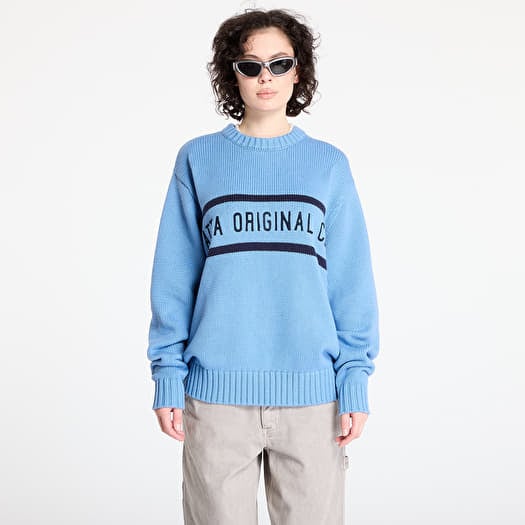 Sweater Patta Original Clothing Knitted Jumper UNISEX Dusty Blue