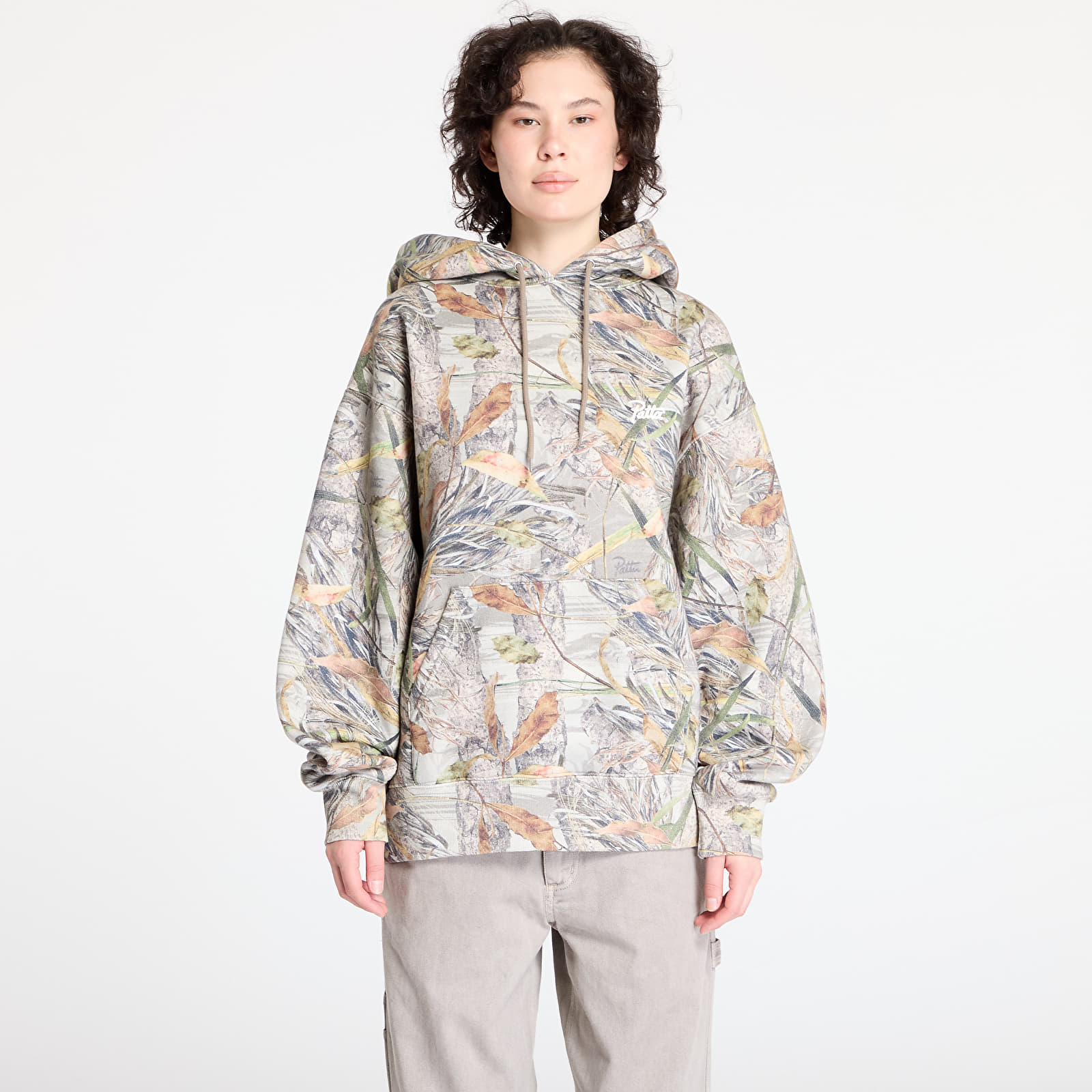 Hoodies and sweatshirts  Patta Nature Print Boxy Hooded Sweater UNISEX Nature Print