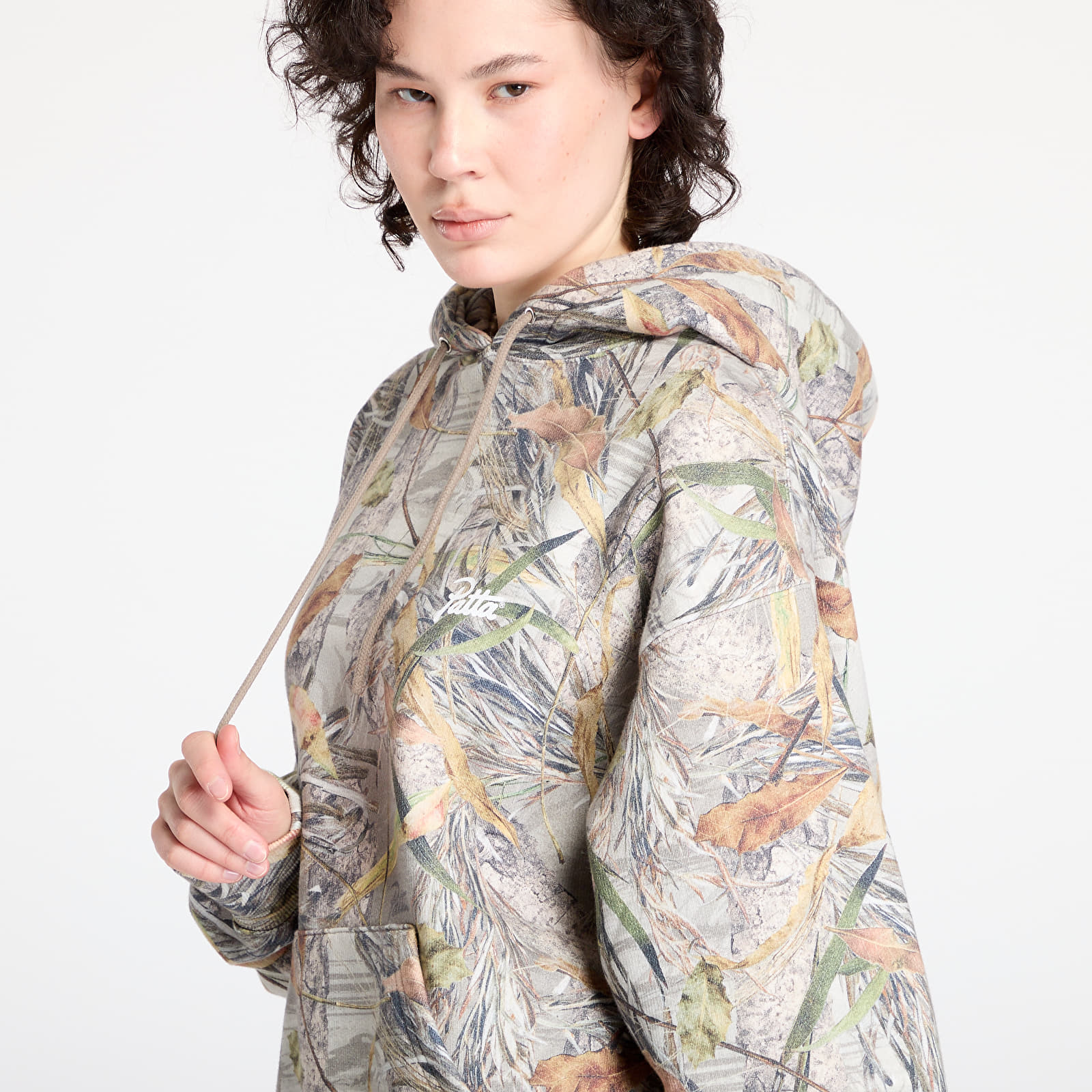 Hoodies and sweatshirts  Patta Nature Print Boxy Hooded Sweater UNISEX Nature Print