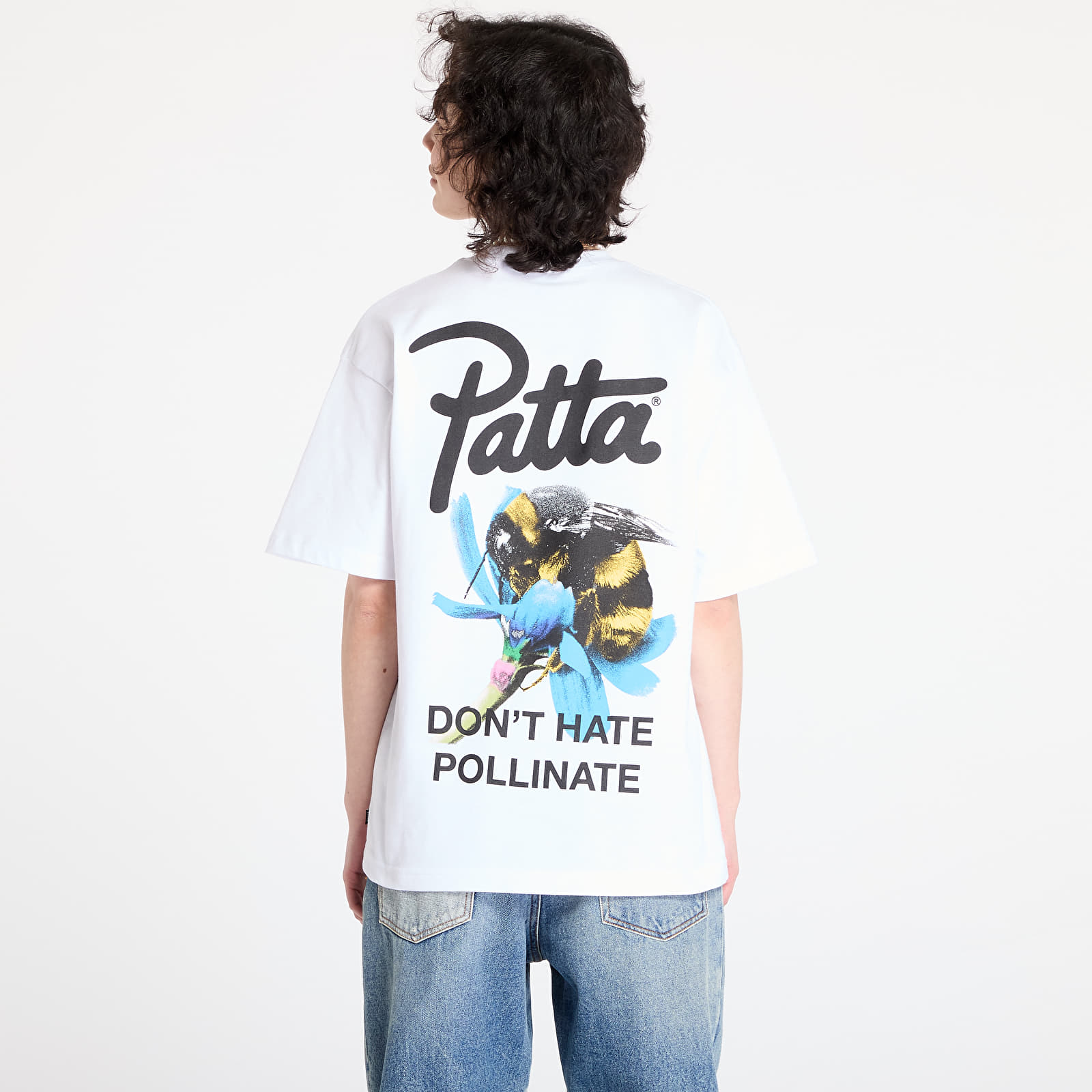 T-shirts Patta Bumble Bee T-Shirt UNISEX White