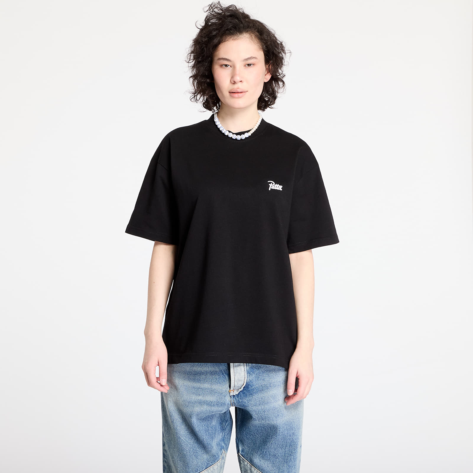 T-shirts Patta Basic Script Logo T-Shirt UNISEX Black