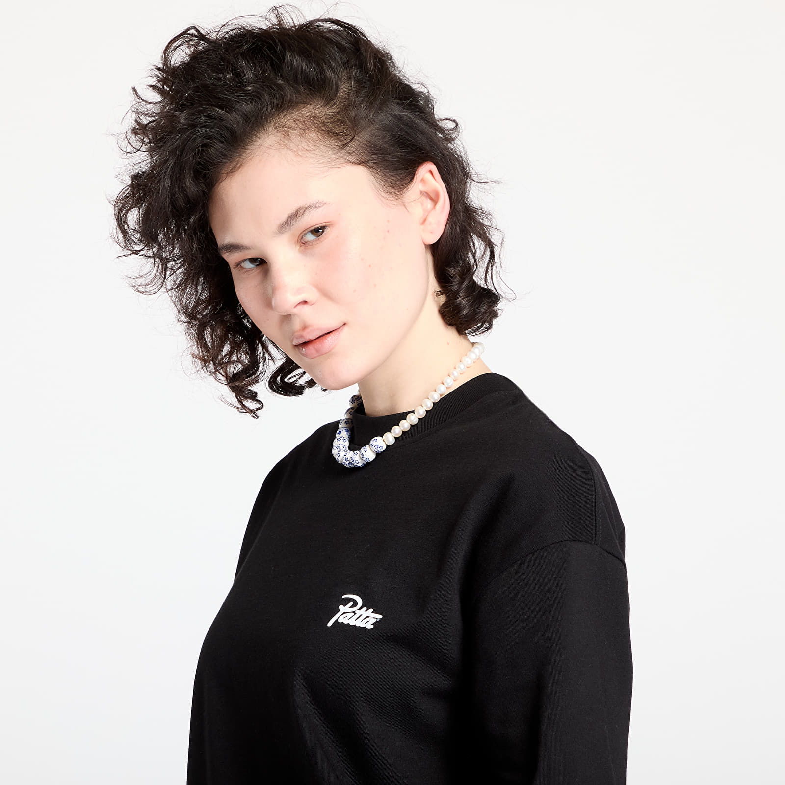 T-shirts Patta Basic Script Logo T-Shirt UNISEX Black