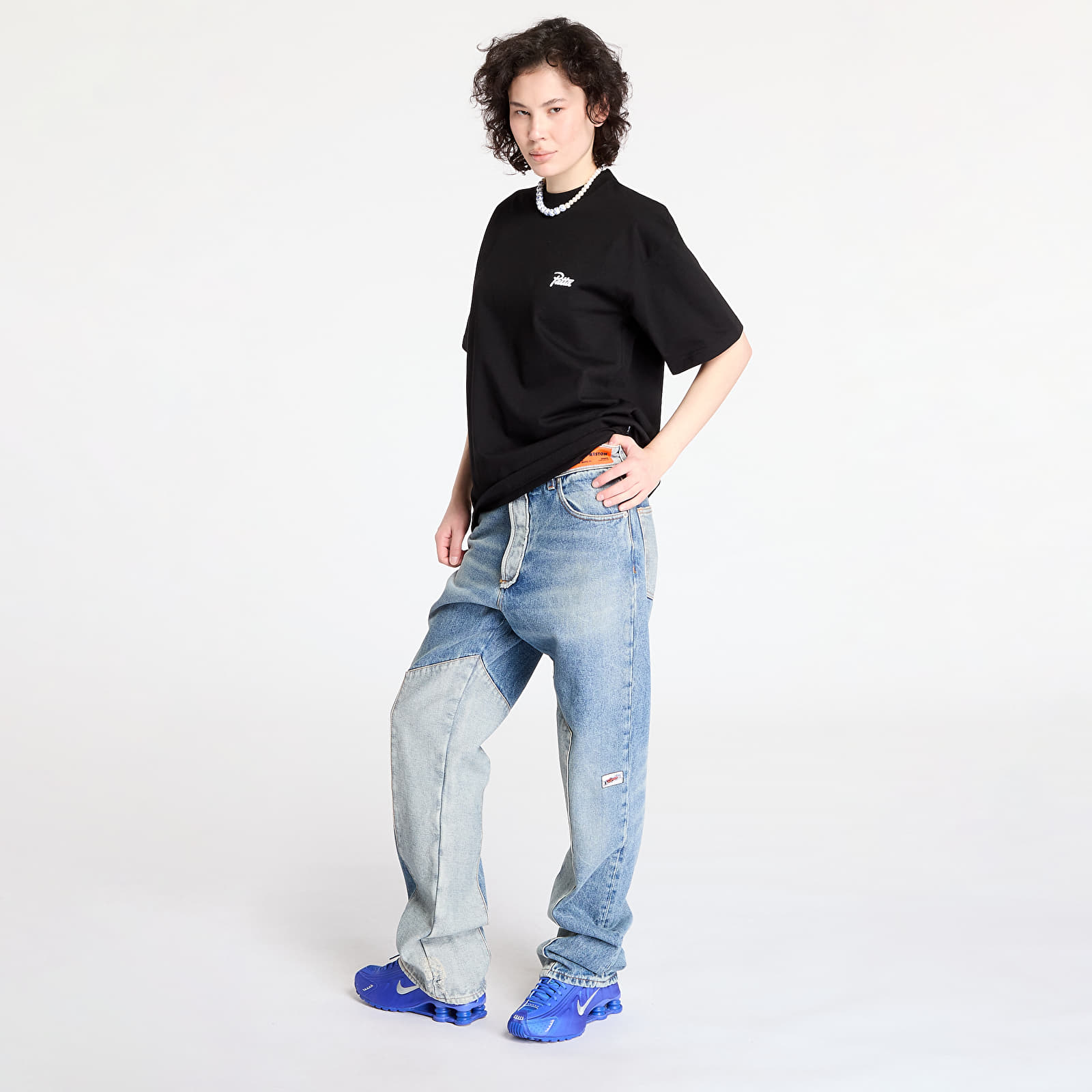 T-shirts Patta Basic Script Logo T-Shirt UNISEX Black