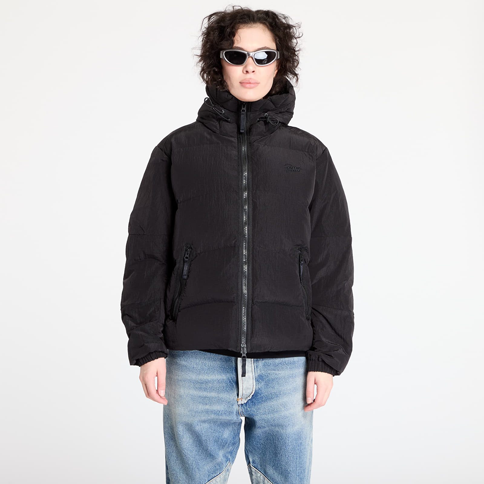 Kurtki Patta Ripstop Puffer Jacket UNISEX Black
