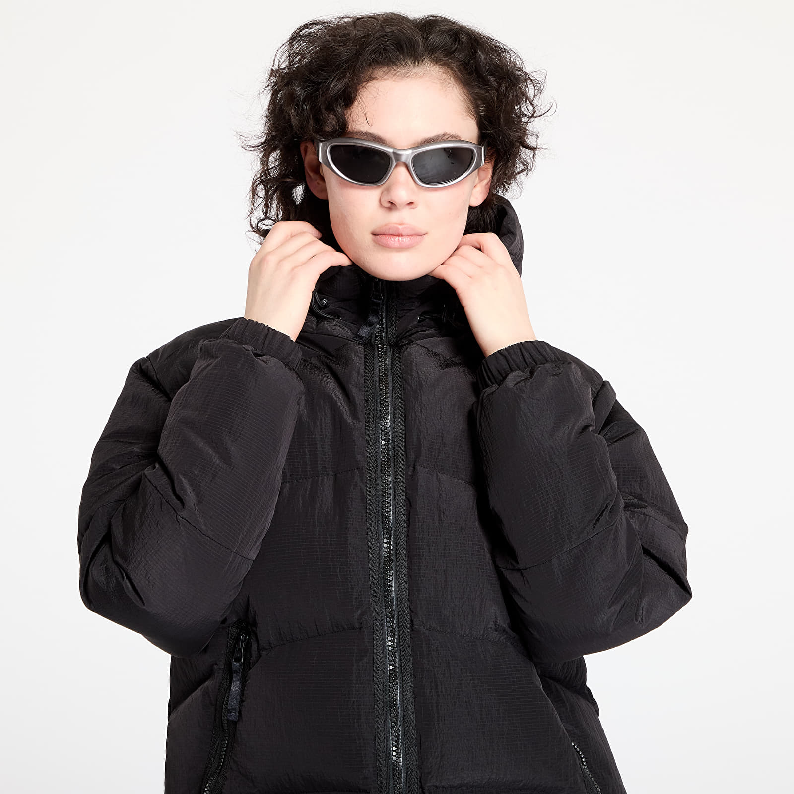 Jackets Patta Ripstop Puffer Jacket UNISEX Black