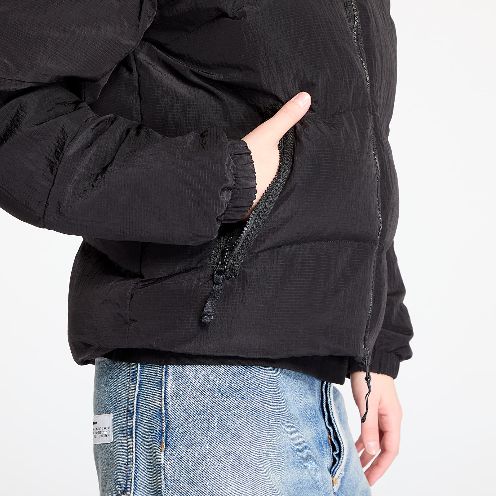 Kurtki Patta Ripstop Puffer Jacket UNISEX Black