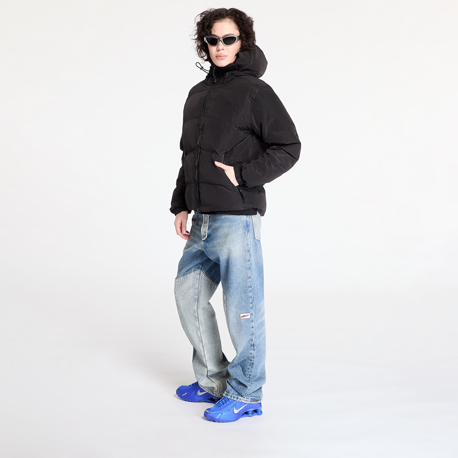 Kurtki Patta Ripstop Puffer Jacket UNISEX Black