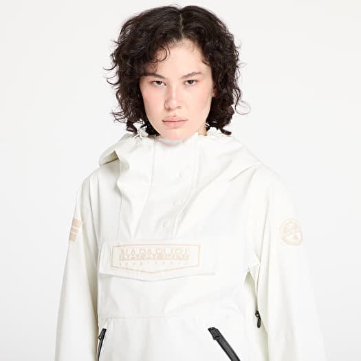 Napapijri coat white hotsell