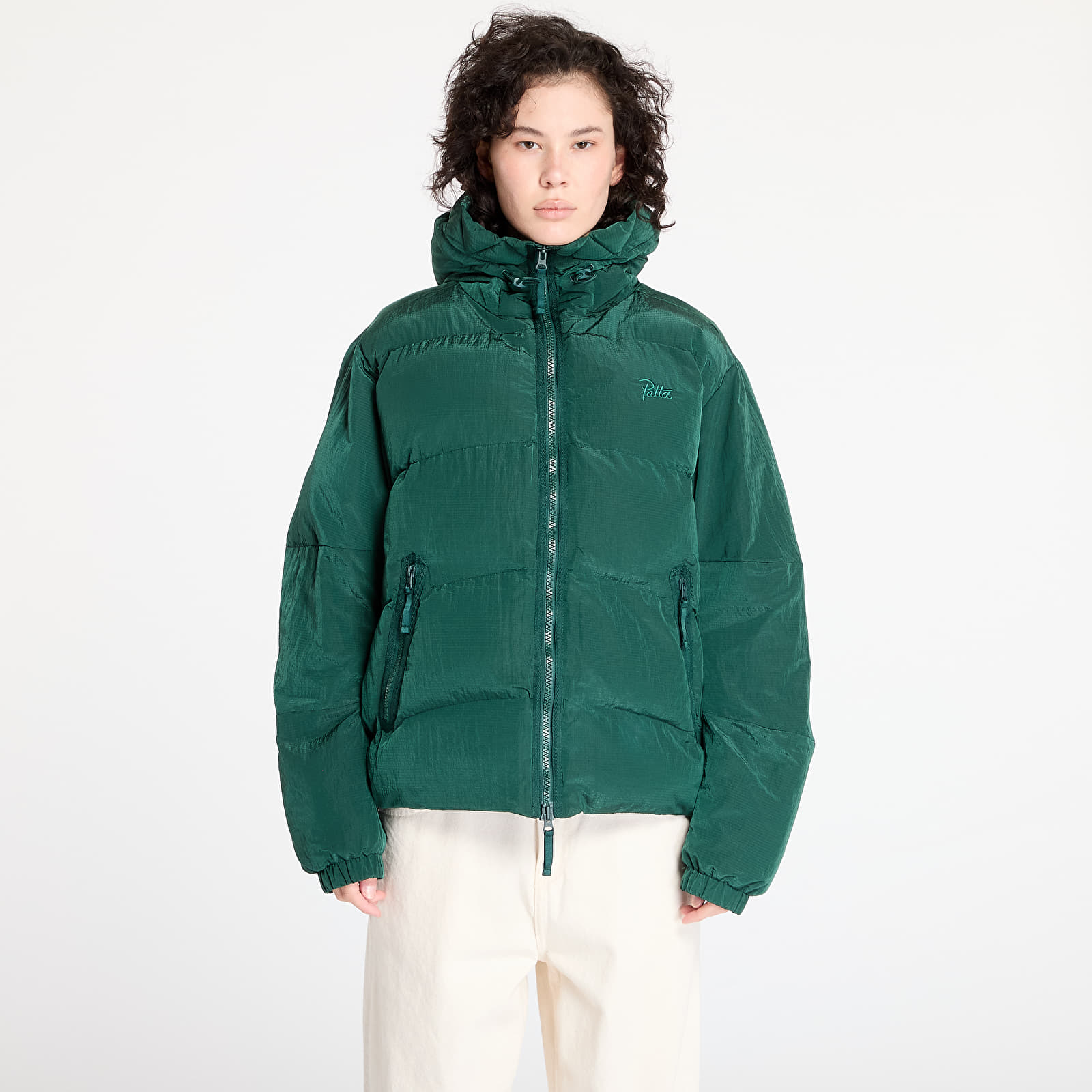 Jacken Patta Ripstop Puffer Jacket UNISEX June Bug