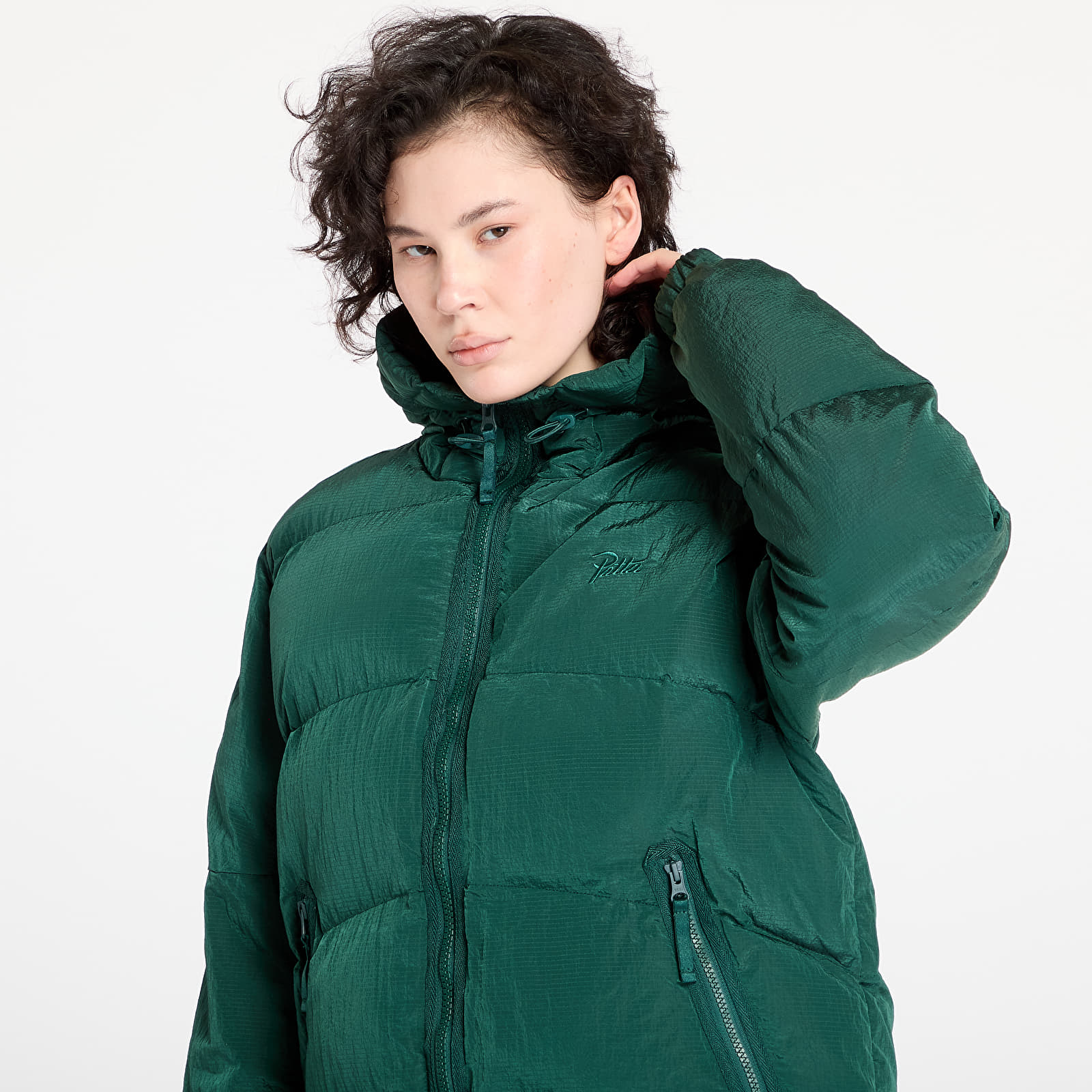 Jacken Patta Ripstop Puffer Jacket UNISEX June Bug