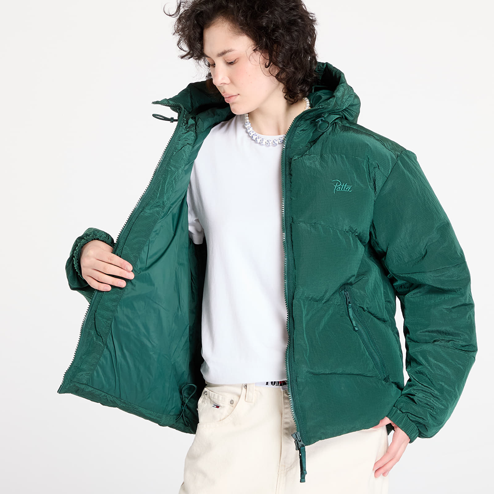 Jacken Patta Ripstop Puffer Jacket UNISEX June Bug