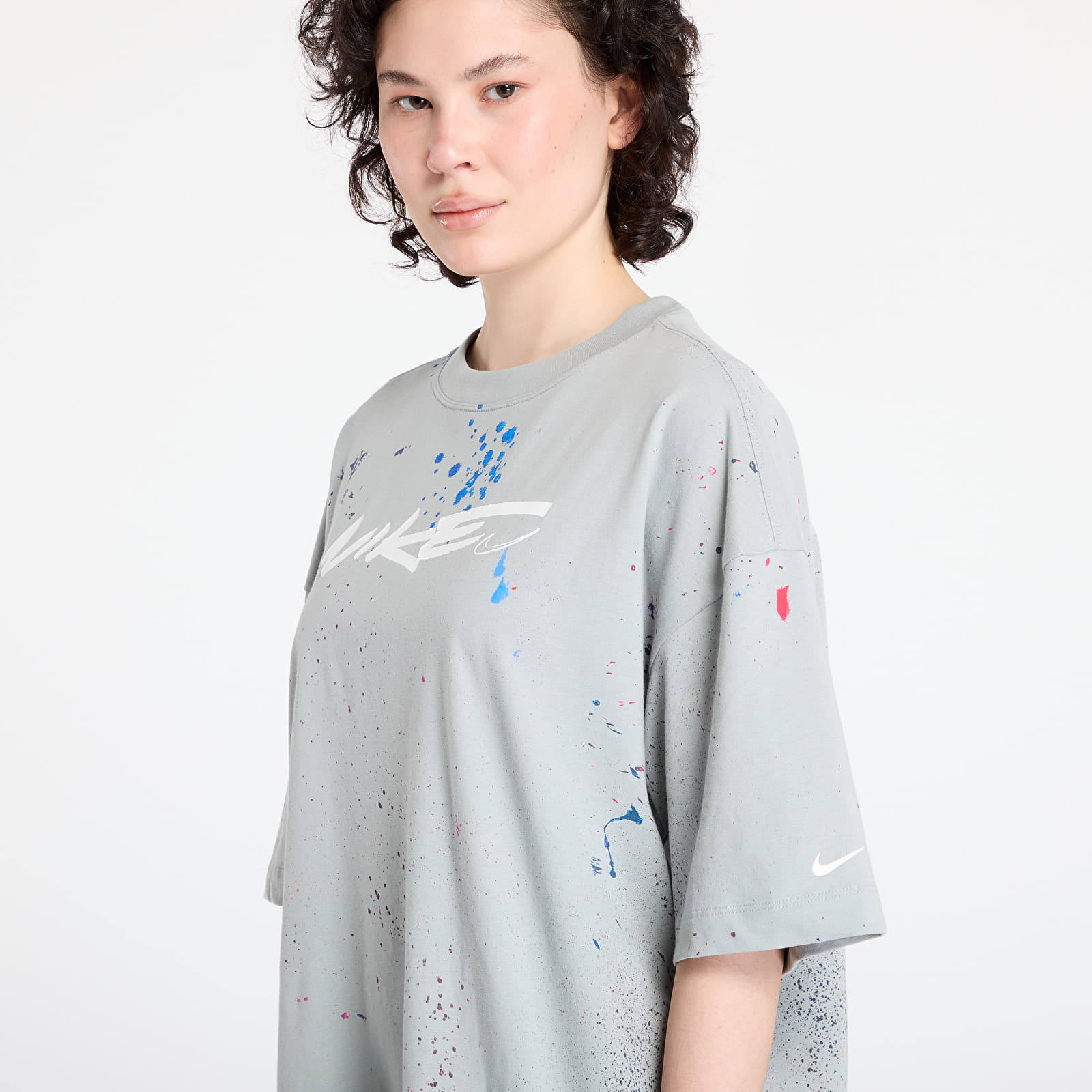 Női pólók  Nike Wmns Breaking Dance Short Sleeve Tee x Futura Base Grey