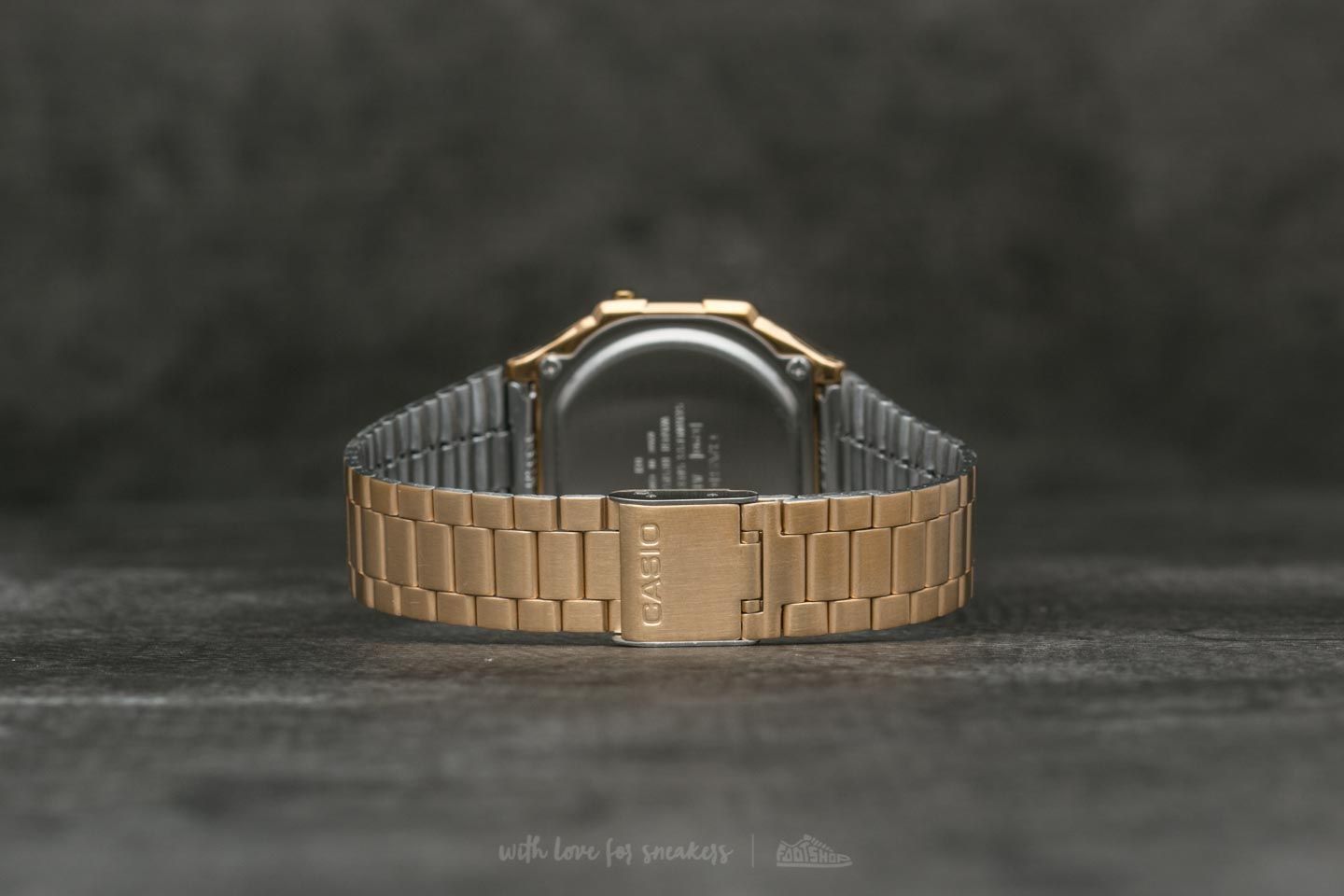 Hodinky Casio A 168G-9 Gold