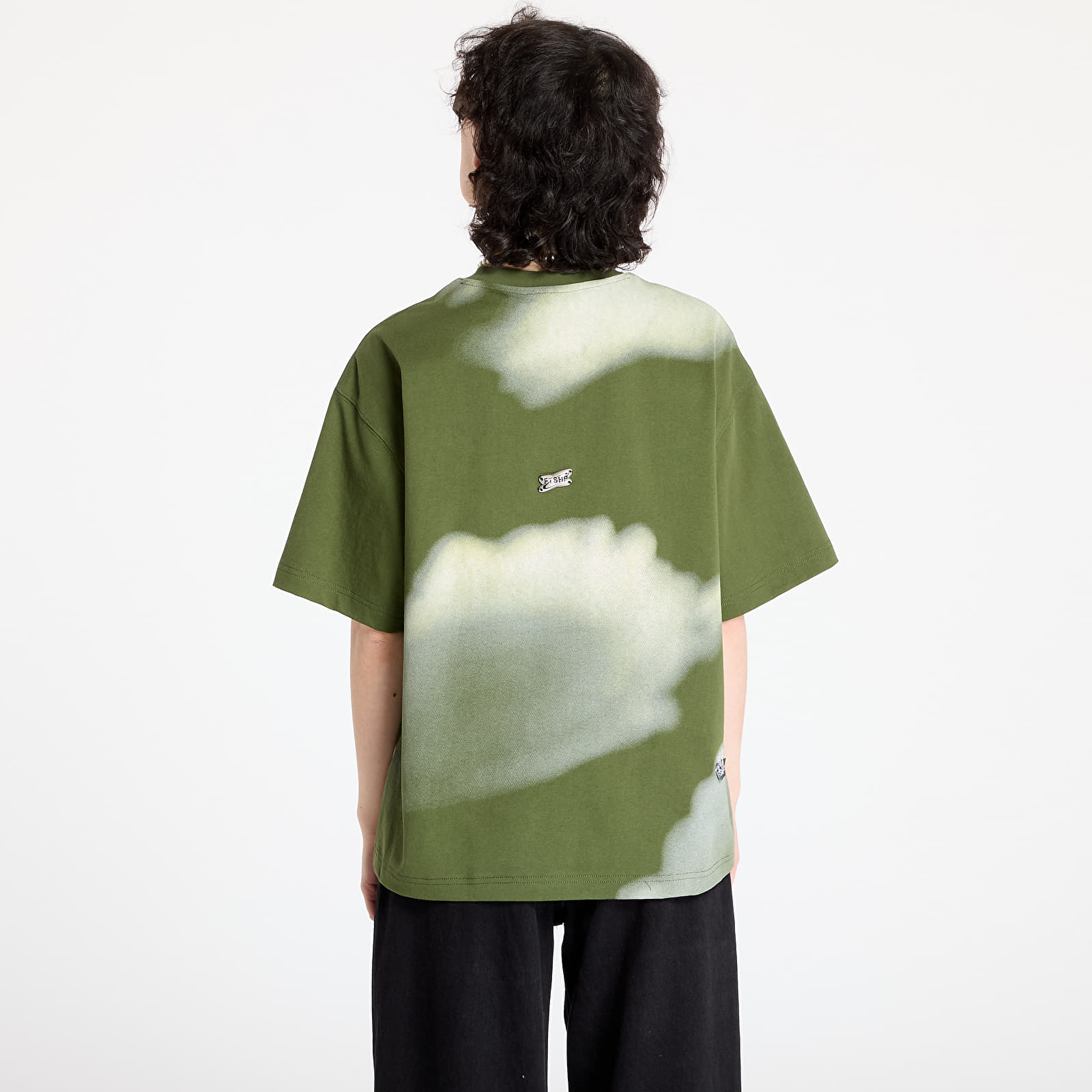 T-Shirts Walking Art By FTSHP T-Shirt UNISEX Khaki Clouds