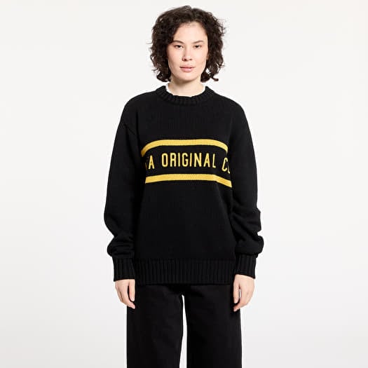 Sweater Patta Original Clothing Knitted Jumper UNISEX Black