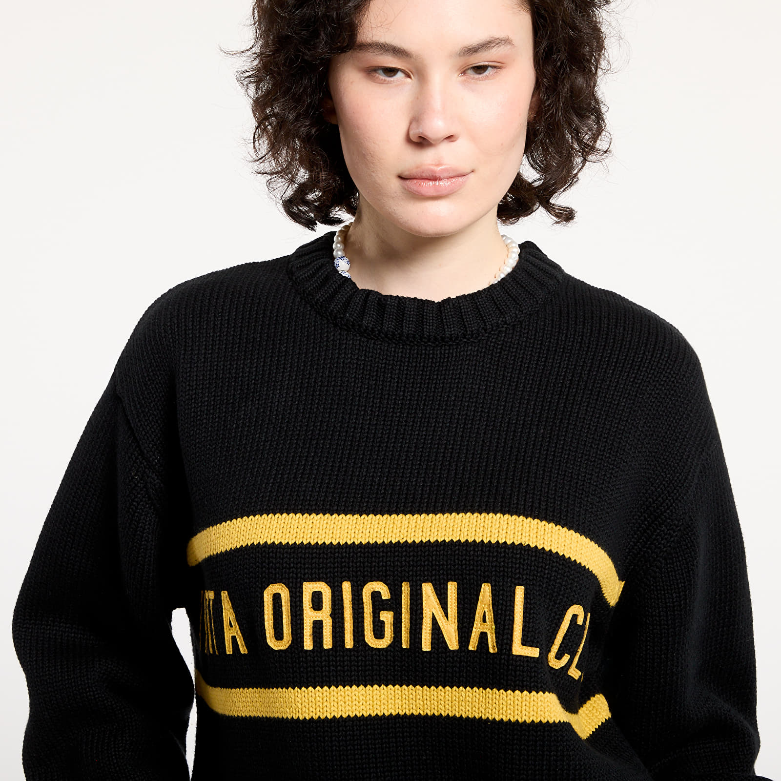 Sweaters Patta Original Clothing Knitted Jumper UNISEX Black