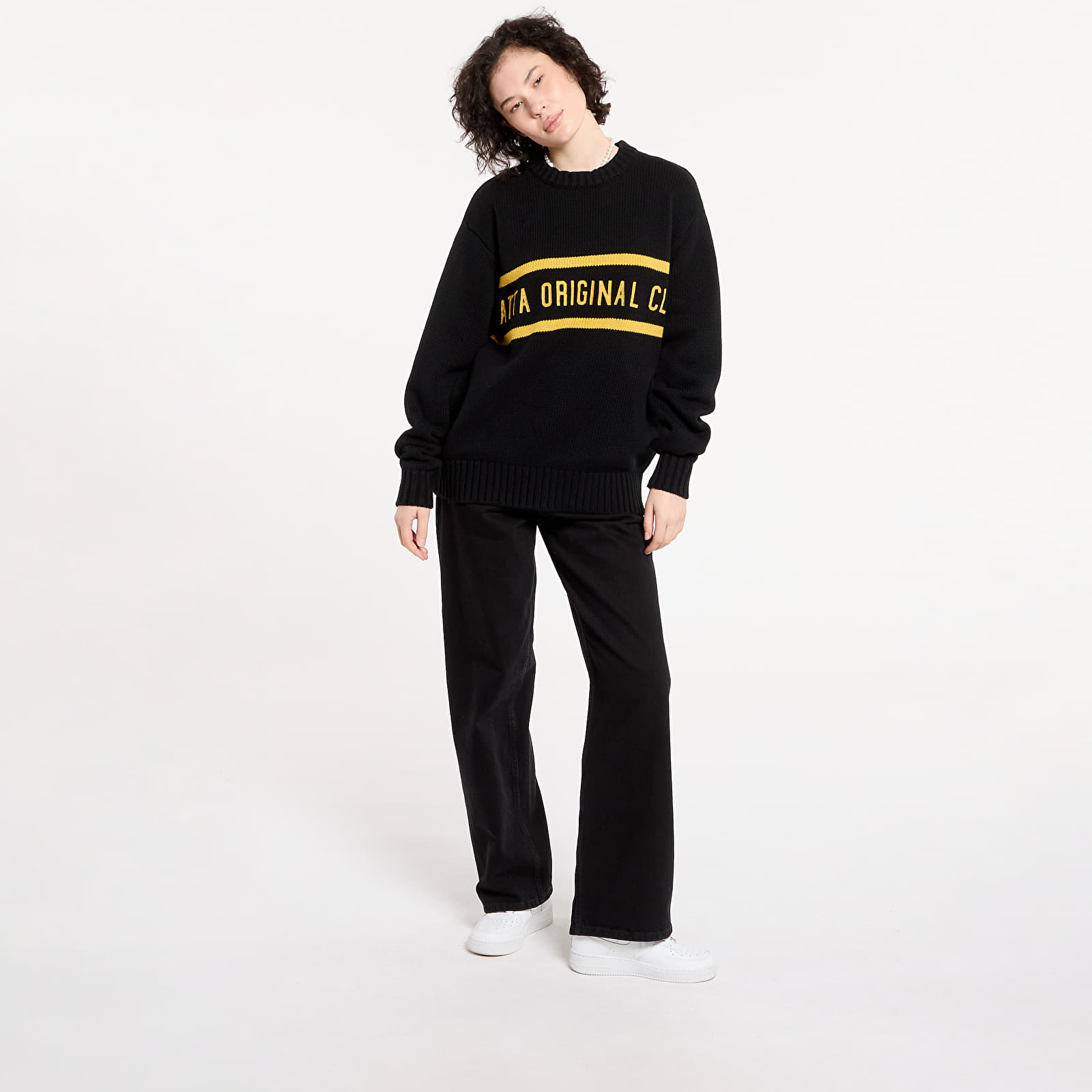 Sweaters Patta Original Clothing Knitted Jumper UNISEX Black