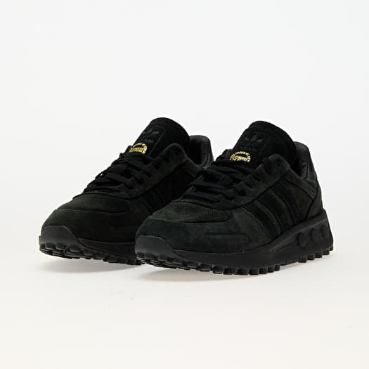 Adidas black suede shoes best sale
