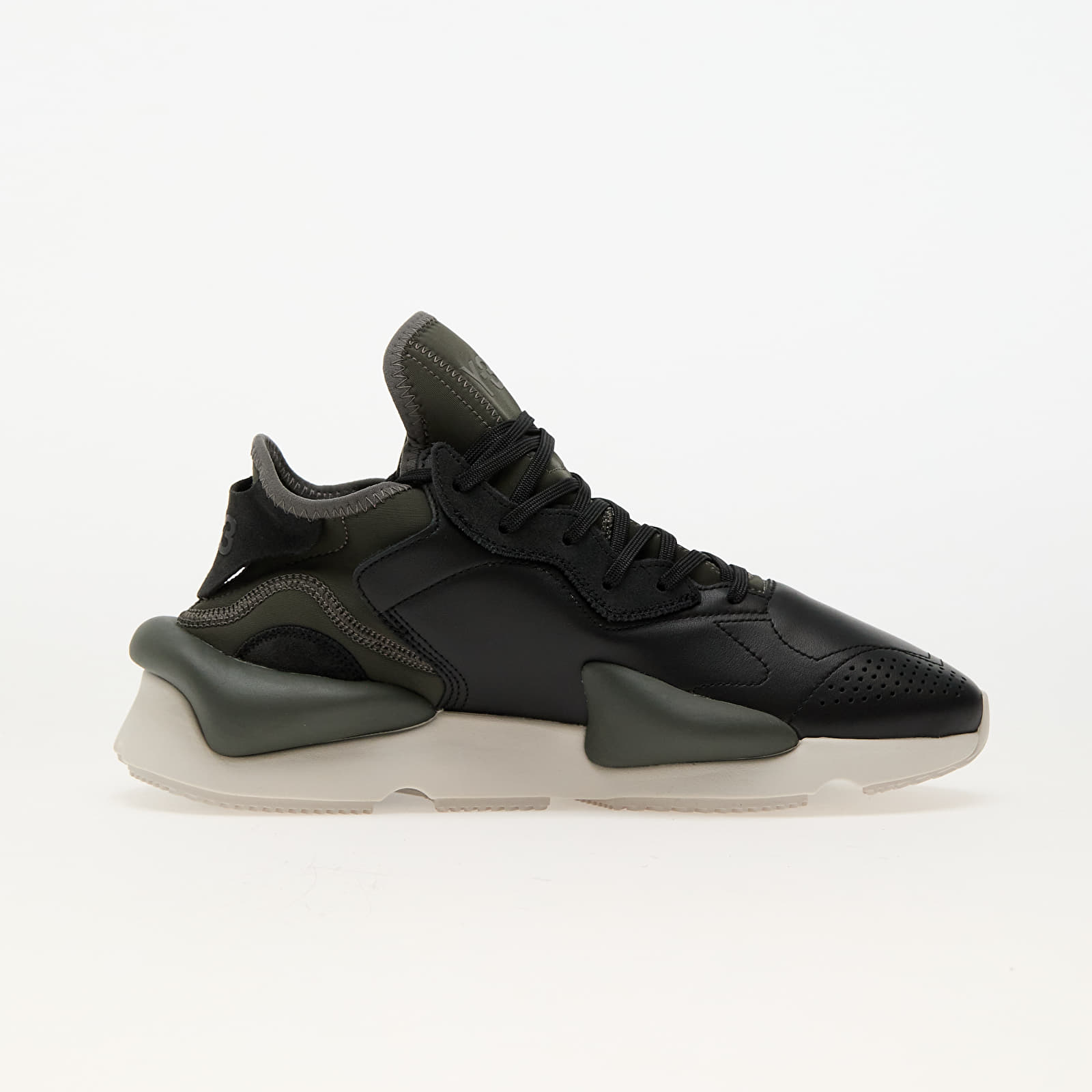 Pánske tenisky a topánky Y-3 Kaiwa Black/ Cinder/ Chapea
