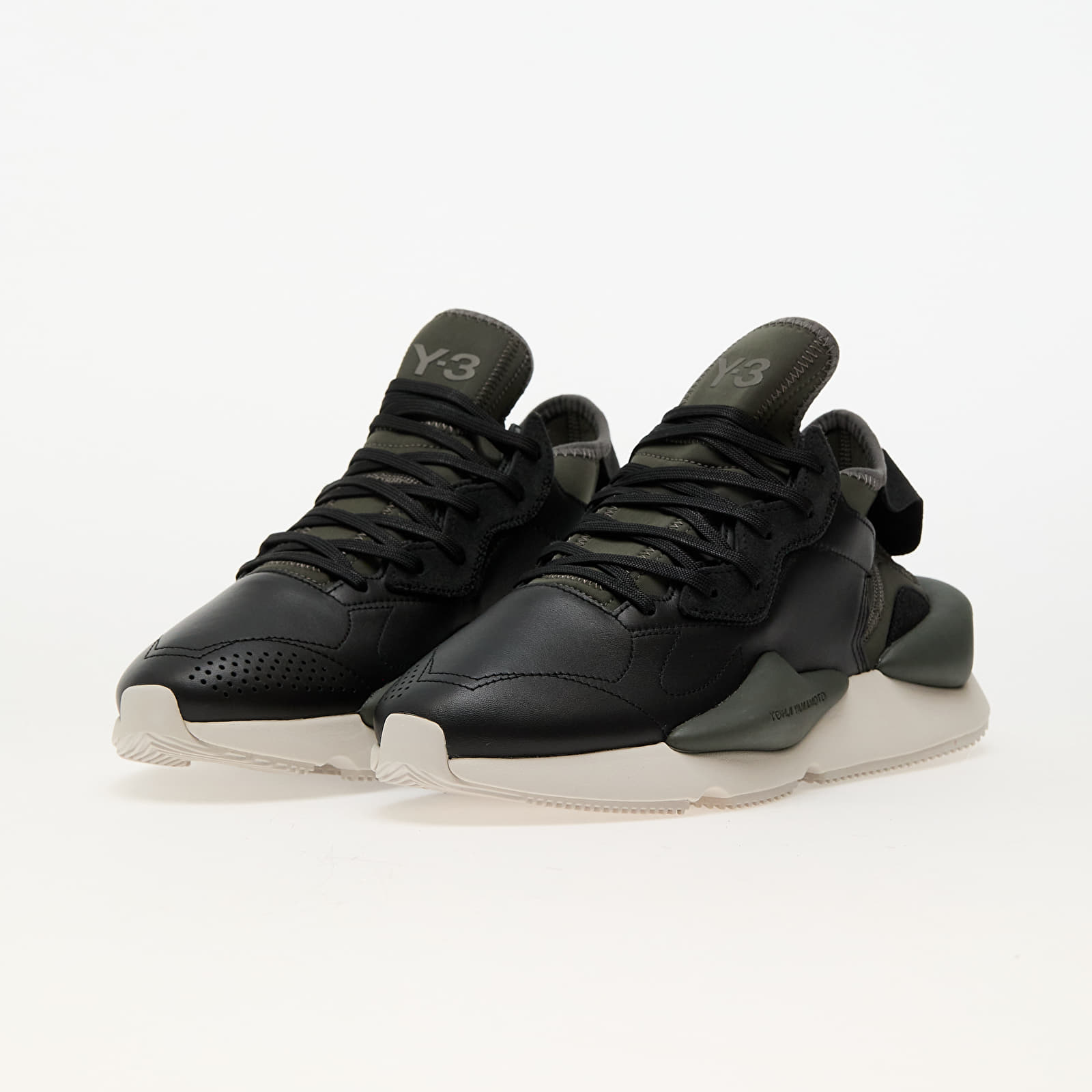 Pánske tenisky a topánky Y-3 Kaiwa Black/ Cinder/ Chapea