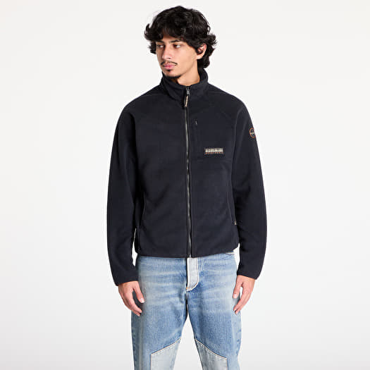 Mikina Napapijri T-Dolent Full-Zip Hoodie Black