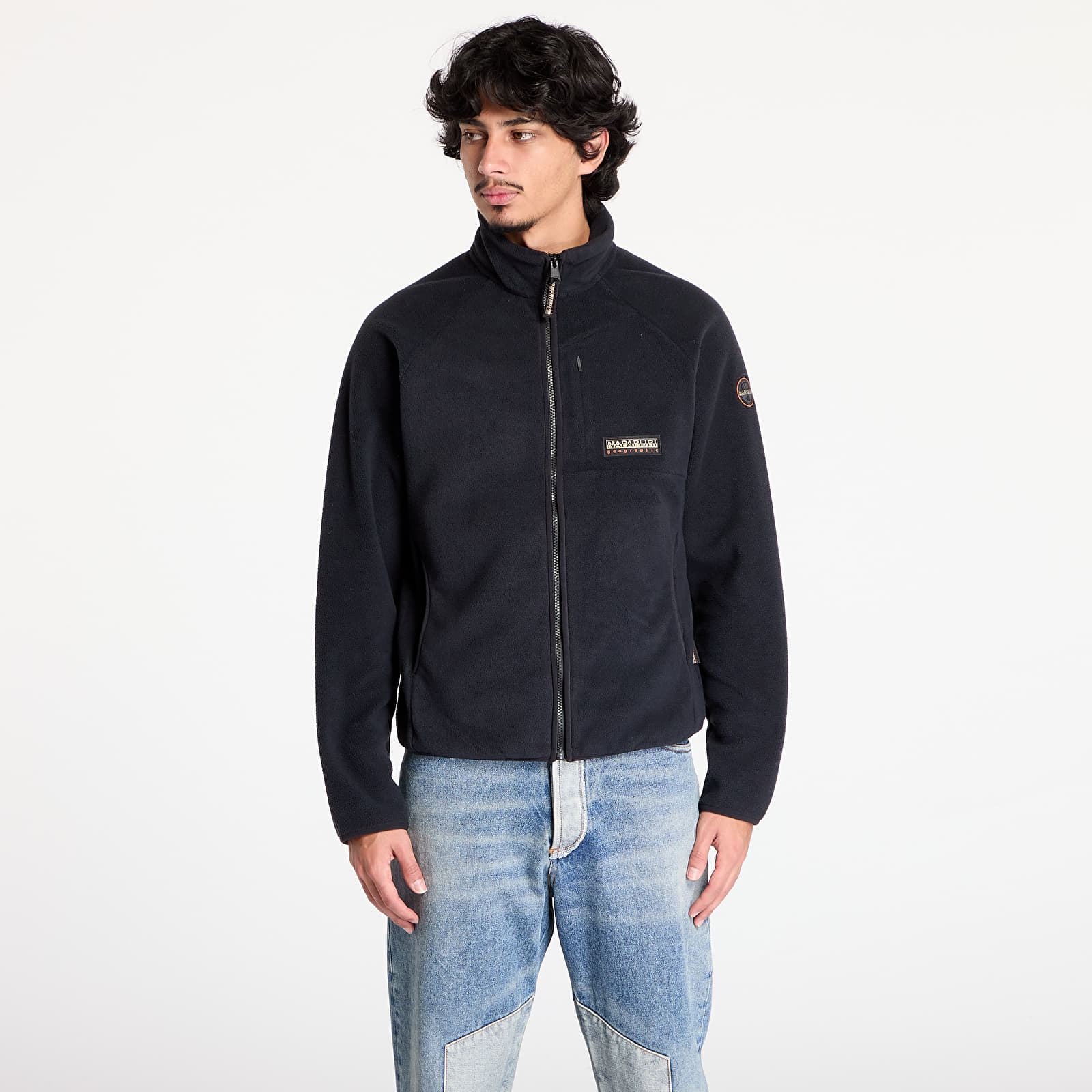 Bluzy Napapijri T-Dolent Full-Zip Hoodie Black