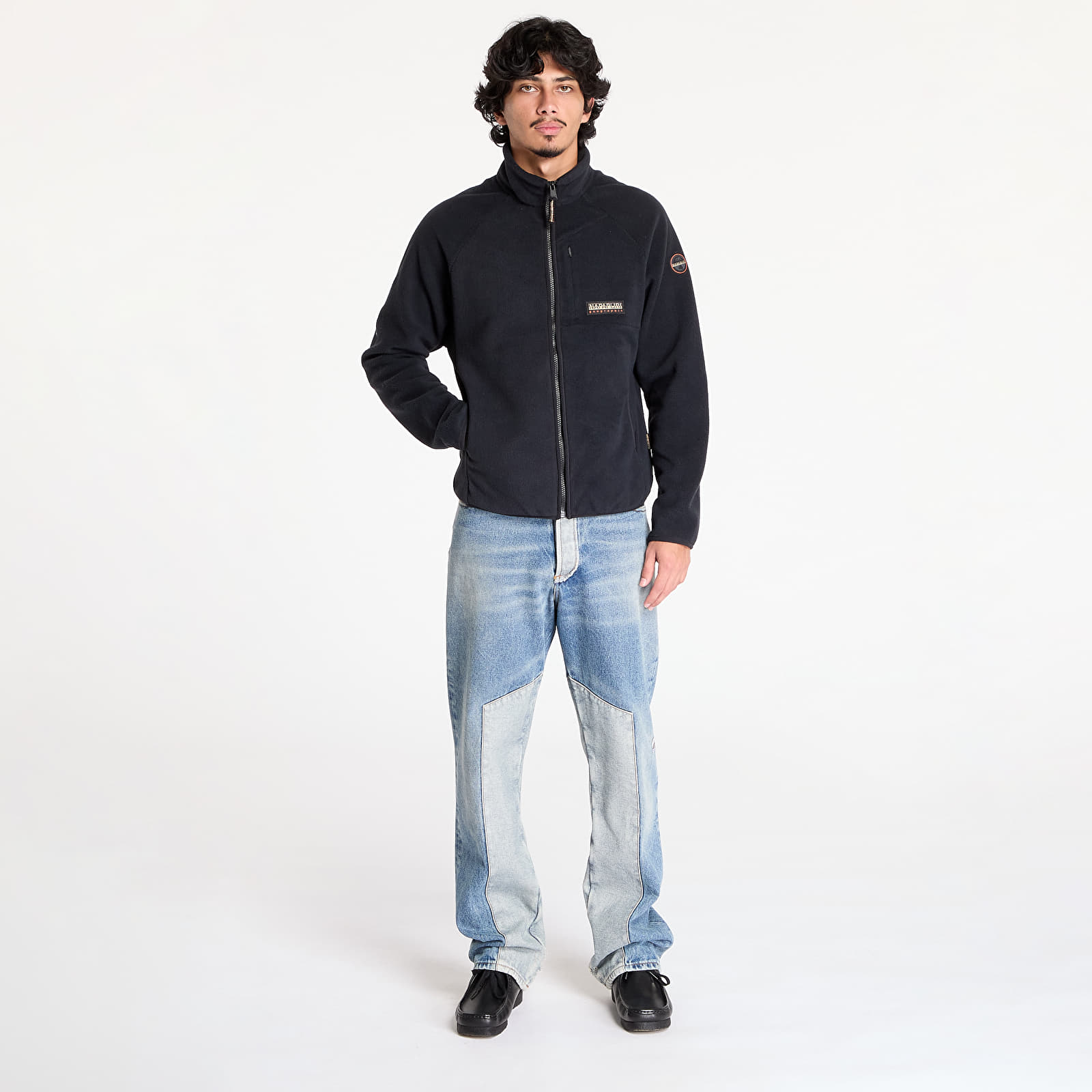 Bluzy Napapijri T-Dolent Full-Zip Hoodie Black