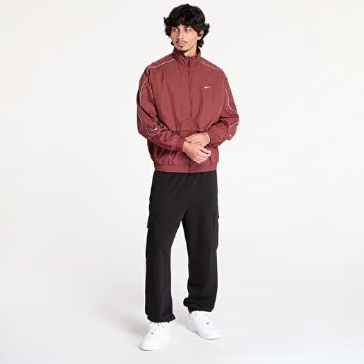 Coach Jackets Nike Sportswear Solo Swoosh Men s Woven Track Jacket Dark Pony White Footshop