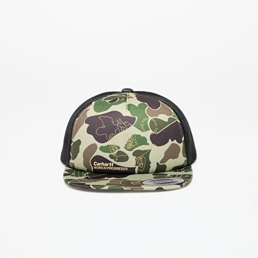 Cap Carhartt WIP Flying Ducks Trucker Cap Camo Duck/ Green