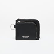 Carhartt WIP Double Vegas Zip Wallet Black/ Silver