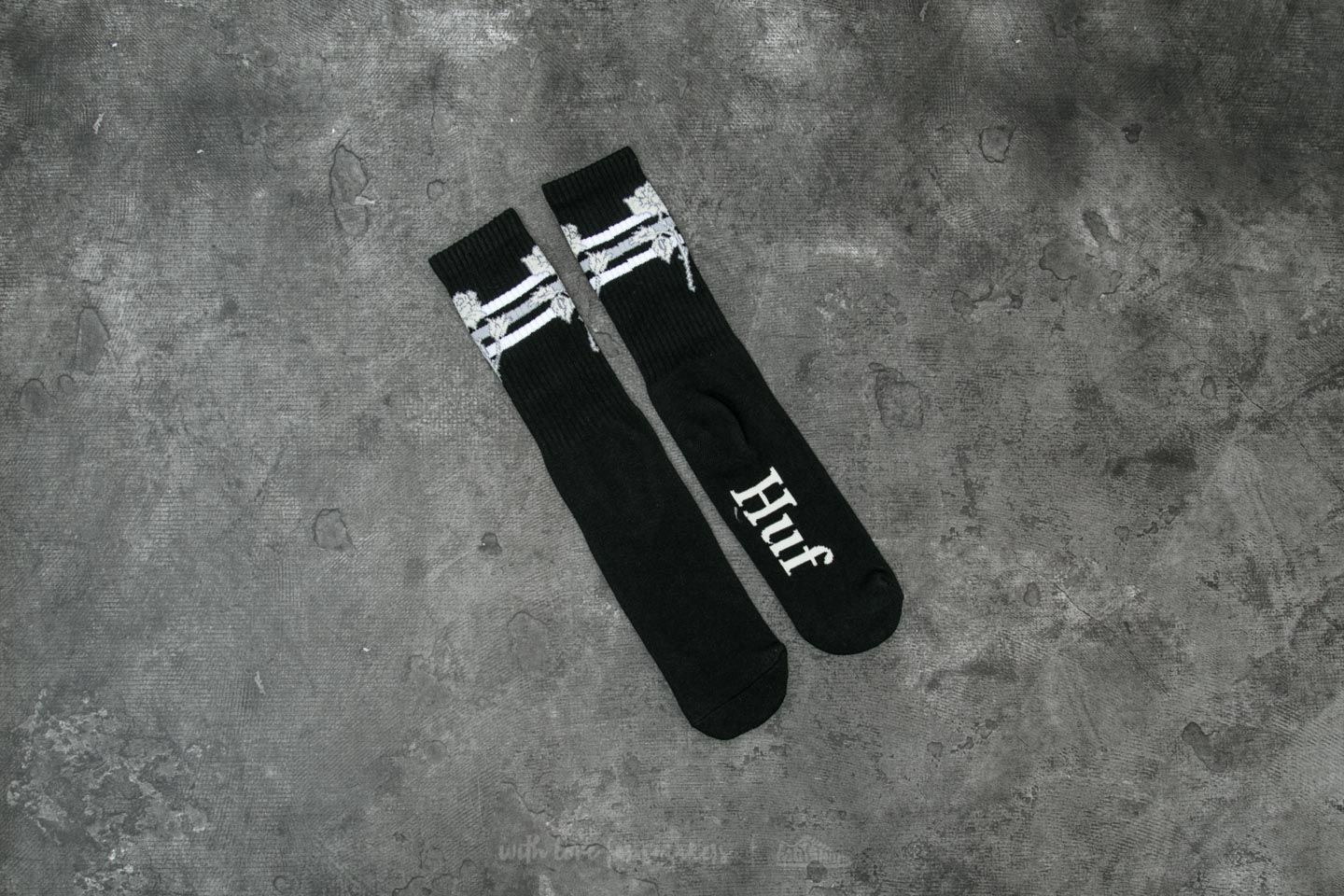 Ponožky HUF Ambush Rose Socks Black