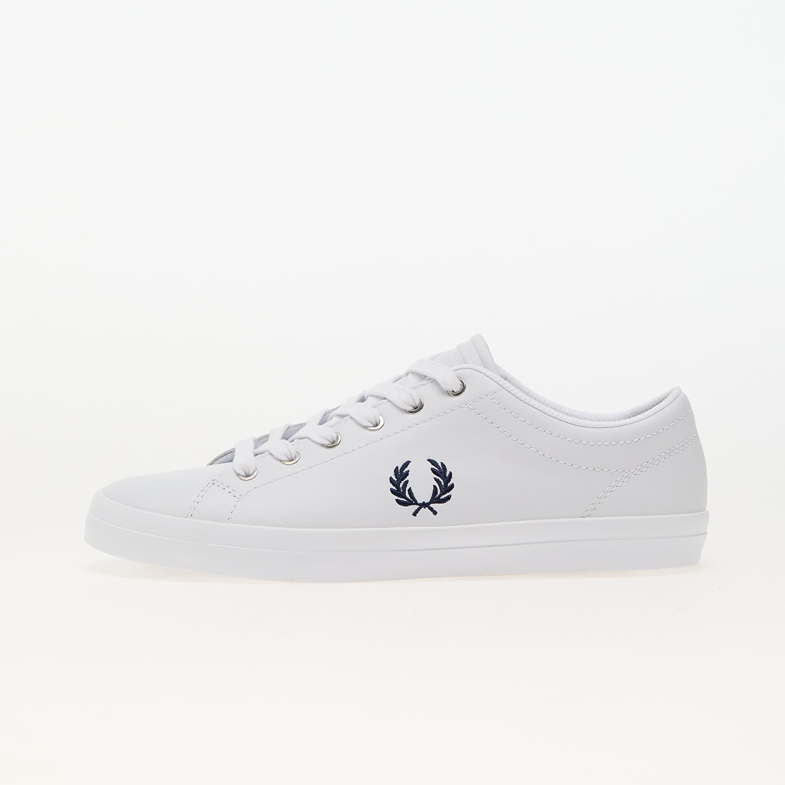 Levně Tenisky FRED PERRY Baseline Leather White