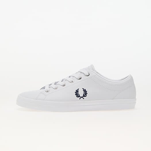 Men s shoes FRED PERRY Baseline Leather White Footshop