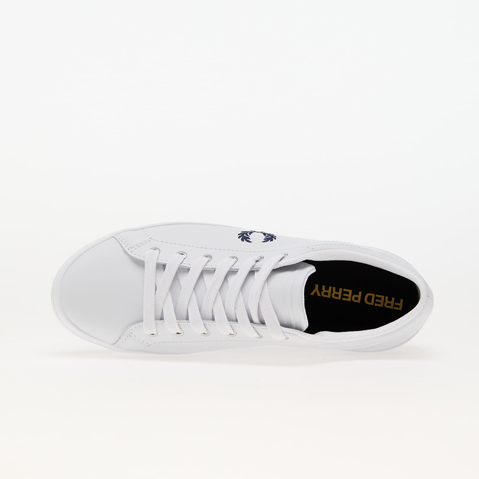 Férfi cipők FRED PERRY Baseline Leather White
