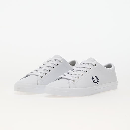 Fred perry underspin leather trainers deals