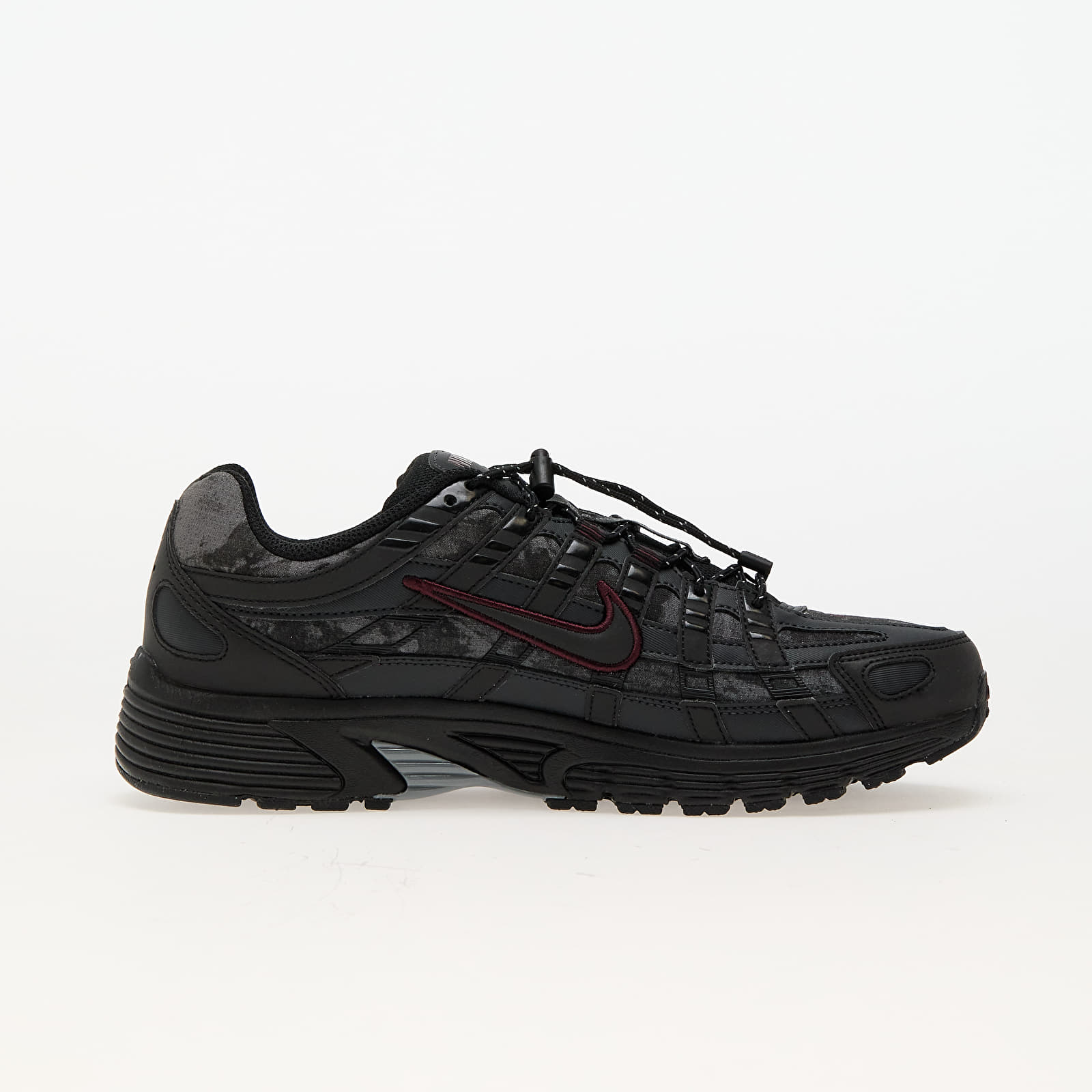 Women's shoes Nike W P-6000 Black/ Burgundy Crush-Midnight Navy-Black
