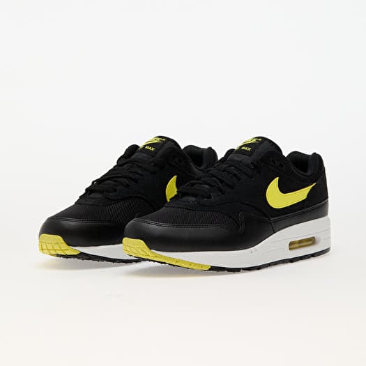 Men s shoes Nike Air Max 1 Ess Black Opti Yellow Summit White Footshop