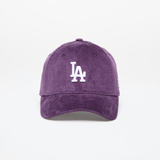 New Era Los Angeles Dodgers MLB Cord 9FORTY Adjustable Cap Damson/ White